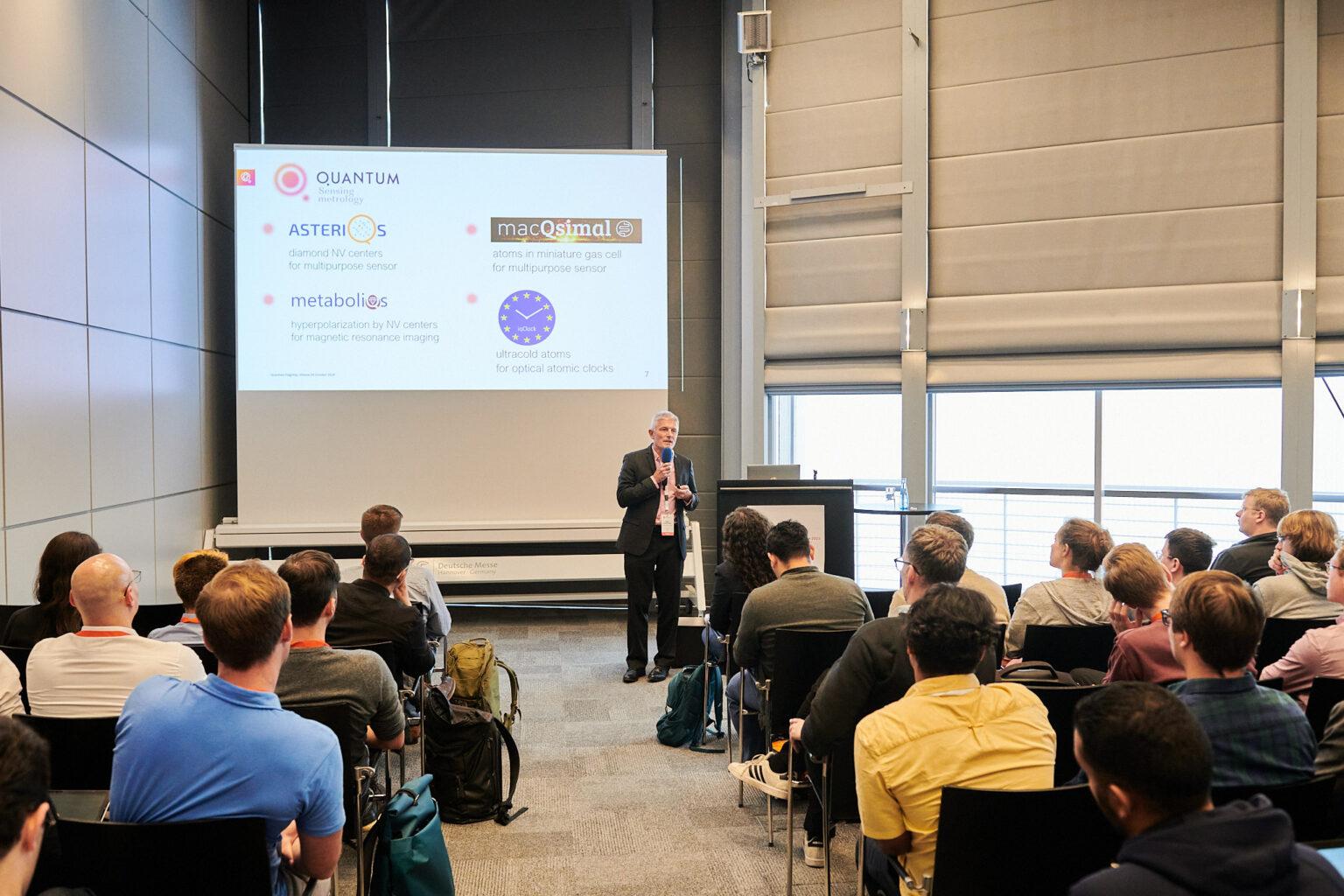Quantum sensors on the road to industrial applications - Amadeus Project